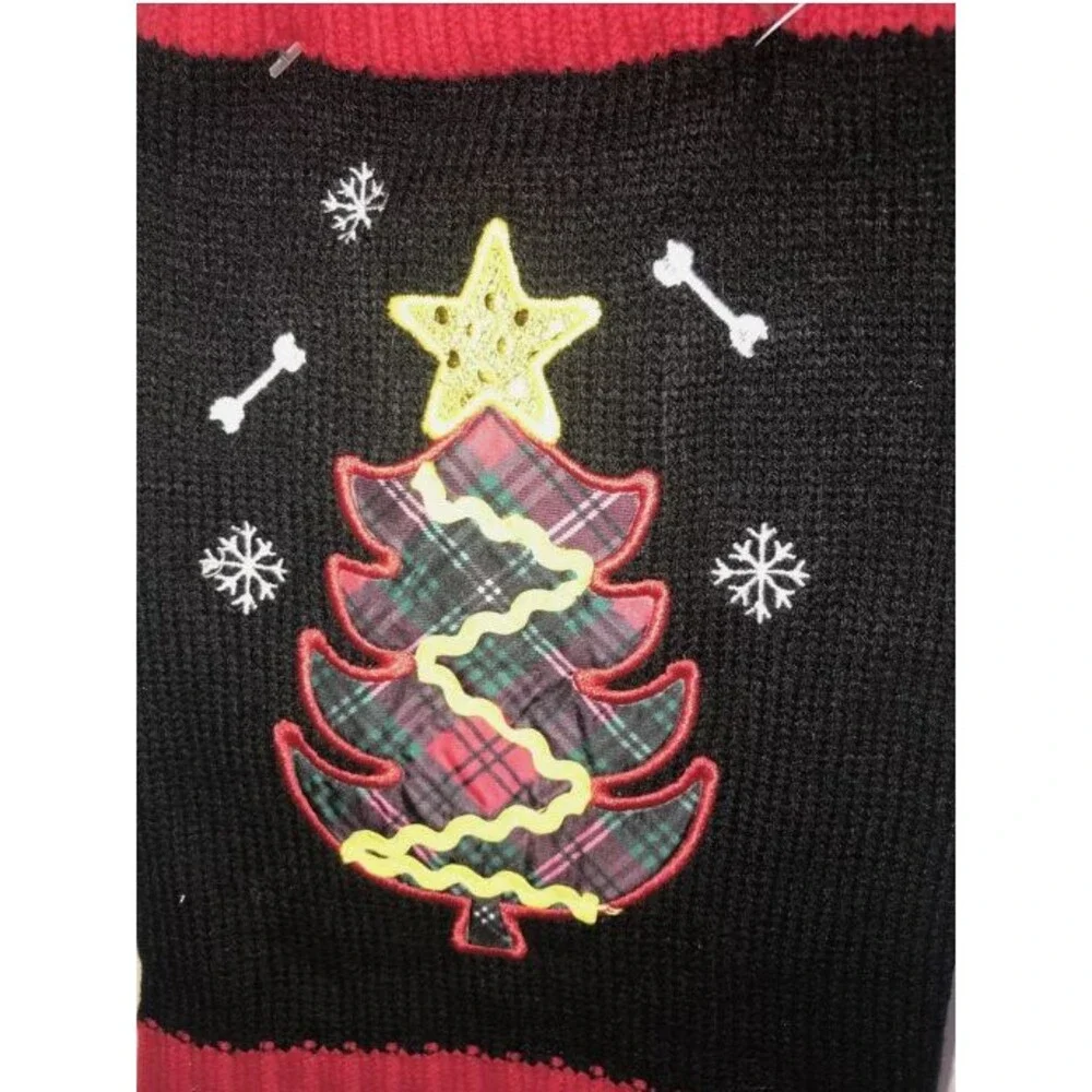 SimplyDog Holiday‎ Apparel Dog SMALL CHRISTMAS Sweater SET OF 3